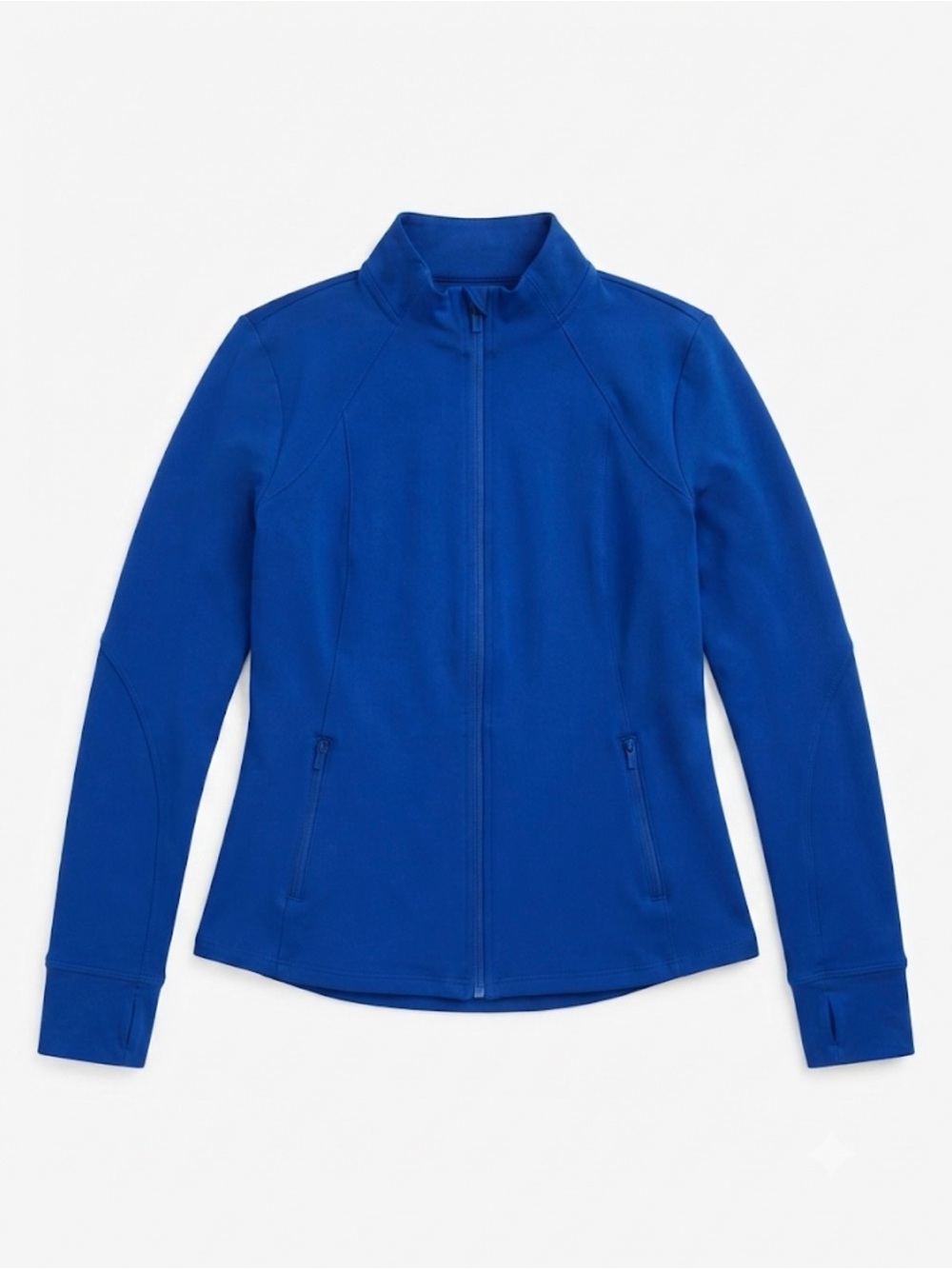 Classic Women's Full-Zip Utility Jacket in Royal Blue